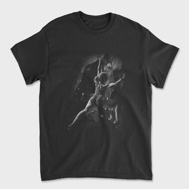 Woman Boulder, Unisex Men's T-Shirt