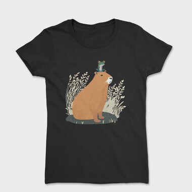 Capybara and Frog, Дамска Тениска