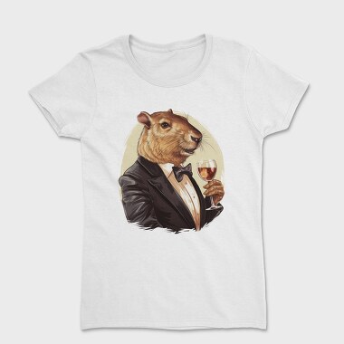Capybara Drink, Women's T-Shirt