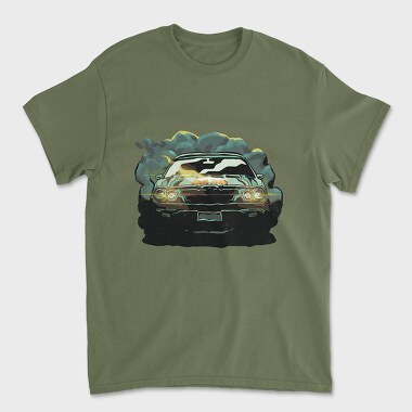 Унисекс Мъжка Тениска, Car Shadow