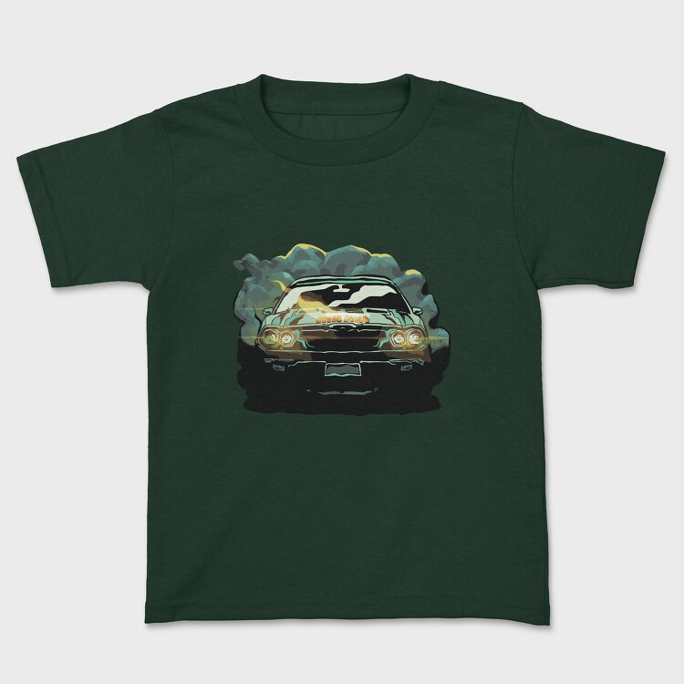 Car Shadow, Kids' T-Shirt