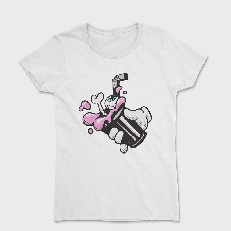 Halloween Retro Cartoon Character 6, Women's T-Shirt