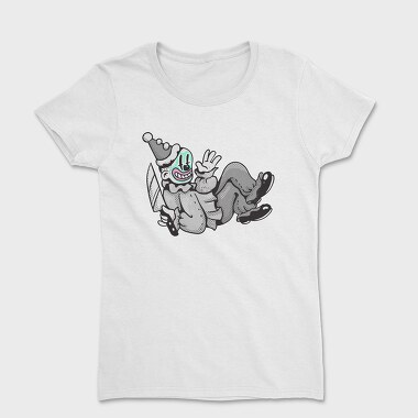 Women's T-Shirt, Halloween Retro Cartoon Character