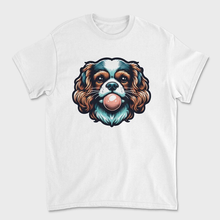Dog Bubblegum 2, Unisex Men's T-Shirt