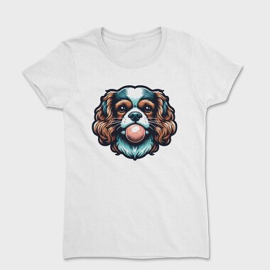 Women's T-Shirt, Dog Bubblegum 2