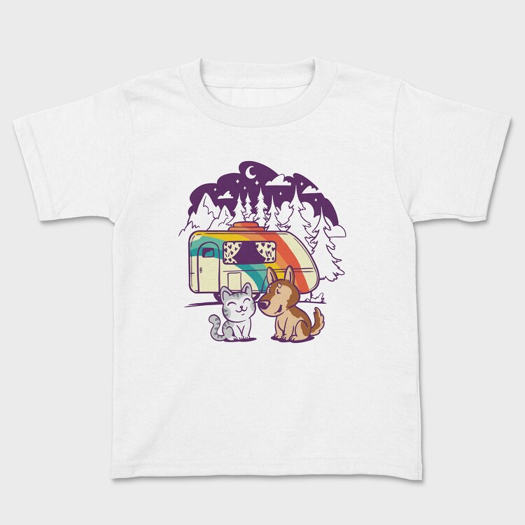Cat and Dog Caravan, Детска Тениска
