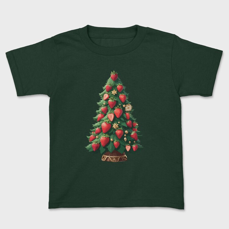 Strawberries Christmas Tree, Детска Тениска