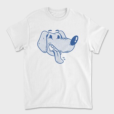 Dog Cartoon, Unisex Men's T-Shirt