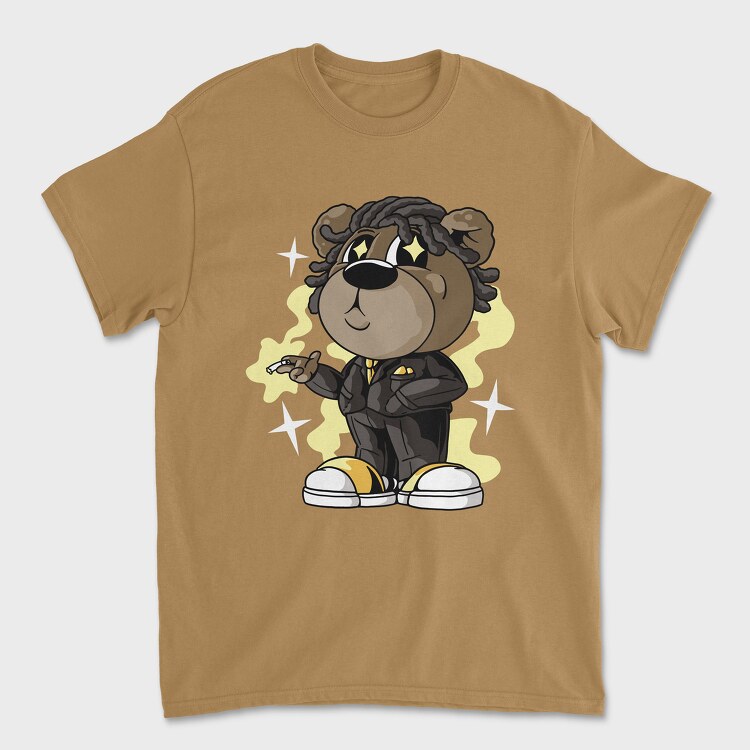 Successful Stoner Bear, Унисекс Мъжка Тениска