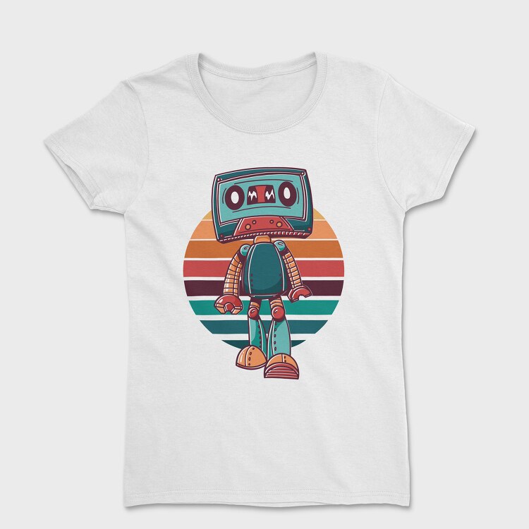 Cassette Robot, Women's T-Shirt