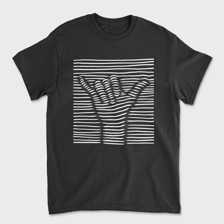 Shaka Sign 3d, Unisex Men's T-Shirt