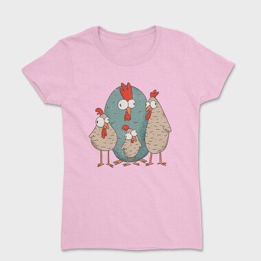 Дамска Тениска, Crazy Chickens