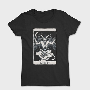 Demon Tarot Card, Women's T-Shirt