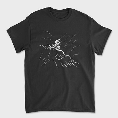 Downhill Bike, Unisex Men's T-Shirt