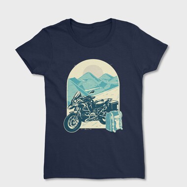Motorcycle Adventure, Women's T-Shirt