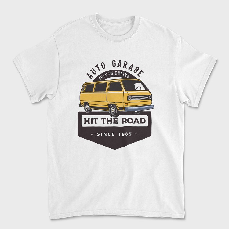 1985 VW Westie camper, Unisex Men's T-Shirt