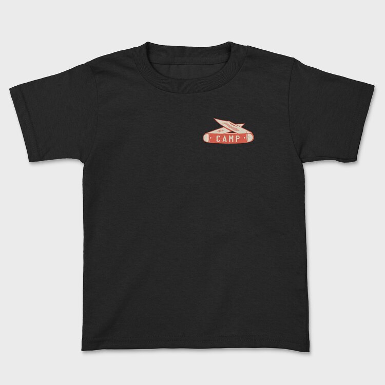 Camp Pocket Knife, Kids' T-Shirt