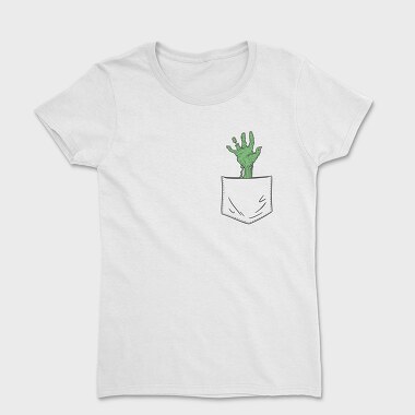 Zombie Hand Pocket, Women's T-Shirt