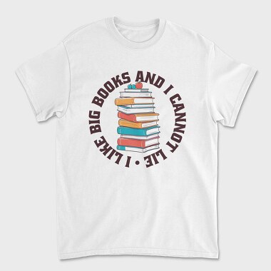 Big Books, Unisex Men's T-Shirt