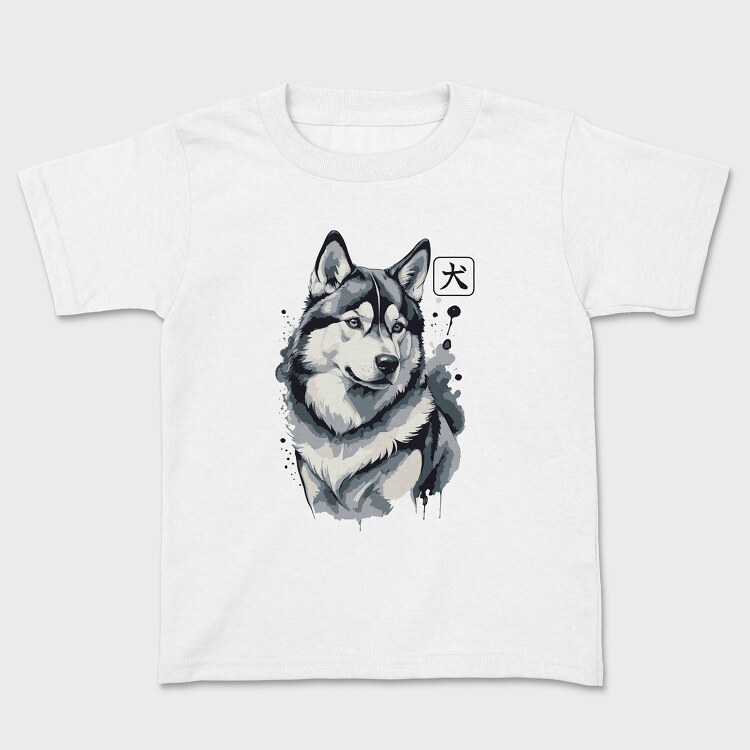 Husky Poster, Детска Тениска