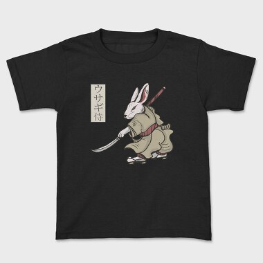 Rabbit Samurai, Kids' T-Shirt