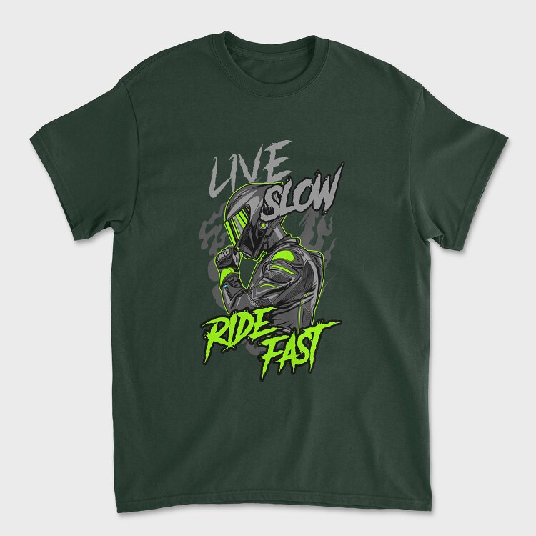 ride fast, Unisex Men's T-Shirt