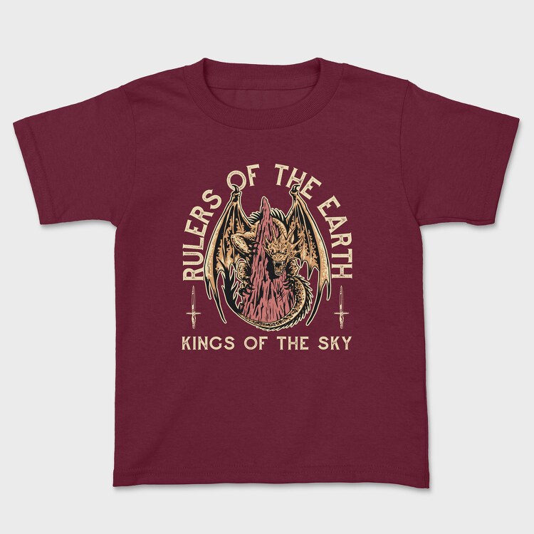 Rules of the Earth Dragon, Kids' T-Shirt