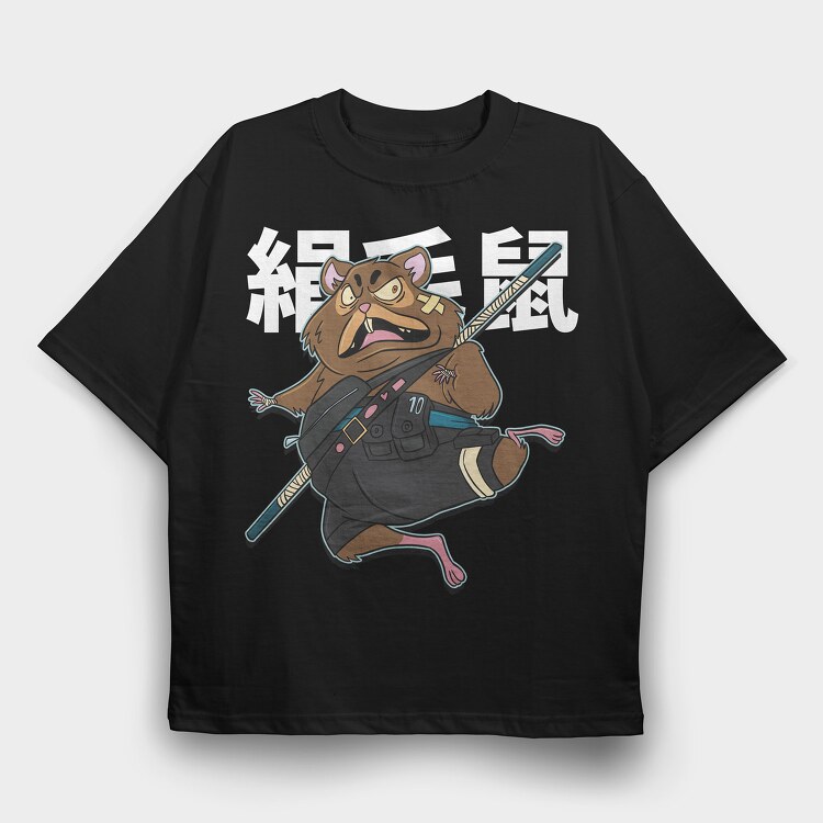 Anime Samurai Warrior, Unisex Men's T-Shirt