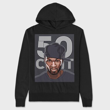 50 Cent, Unisex Men's Hoodie