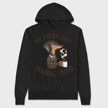 Stressed Dog, Unisex Men's Hoodie