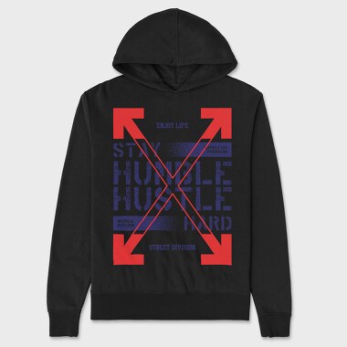 Stay Humble 2, Unisex Men's Hoodie