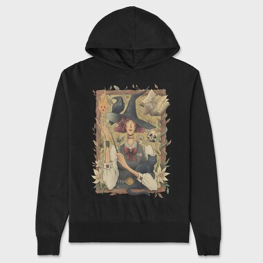 Modern Witch, Unisex Men's Hoodie