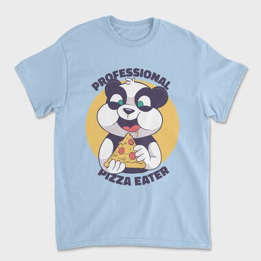 Унисекс Мъжка Тениска, Panda Pizza