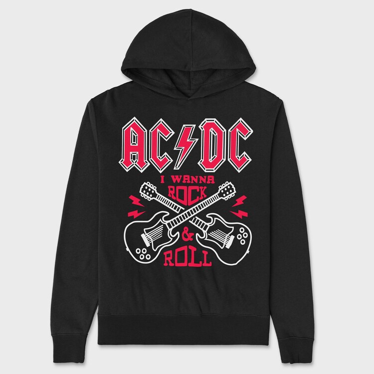 AC DC, Unisex Men's Hoodie