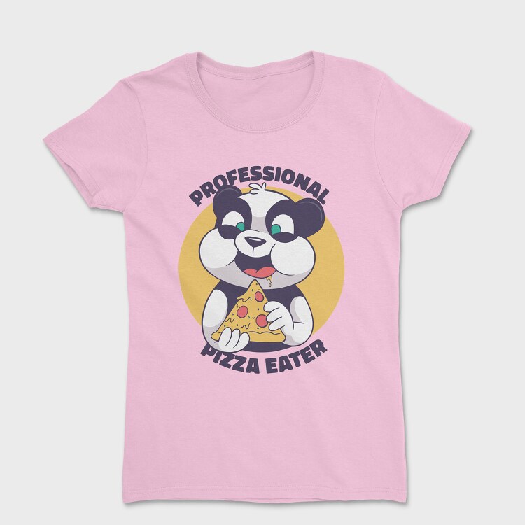Panda Pizza, Women's T-Shirt