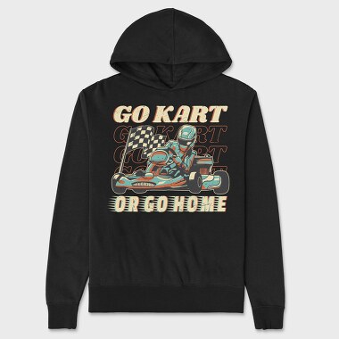 Kart Vintage, Unisex Men's Hoodie