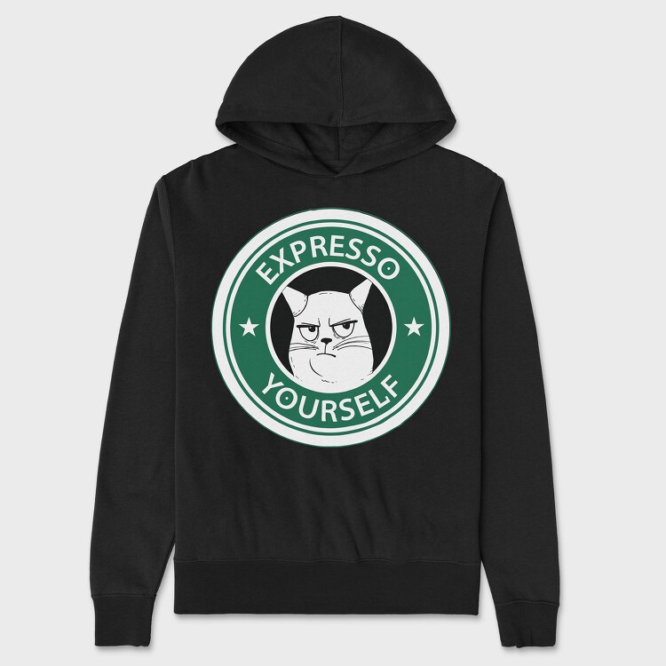 Expresso Yourself, Unisex Men's Hoodie