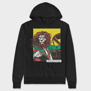 Lion Comics, Unisex Men's Hoodie