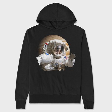 Alien Astronaut, Unisex Men's Hoodie
