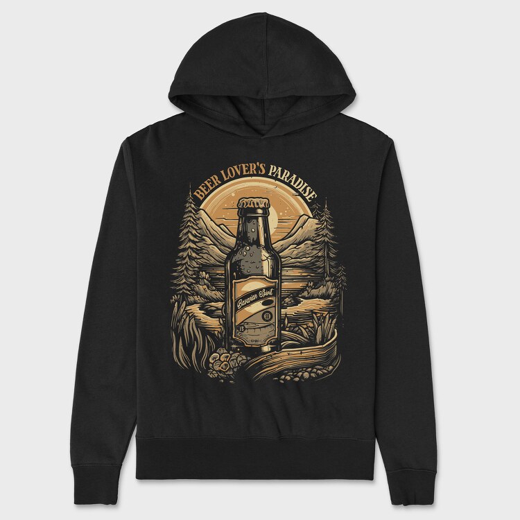 Beer Lovers Paradise, Unisex Men's Hoodie