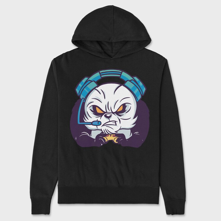 Panda Gamer, Unisex Men's Hoodie