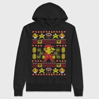 Super Mario 15, Unisex Men's Hoodie