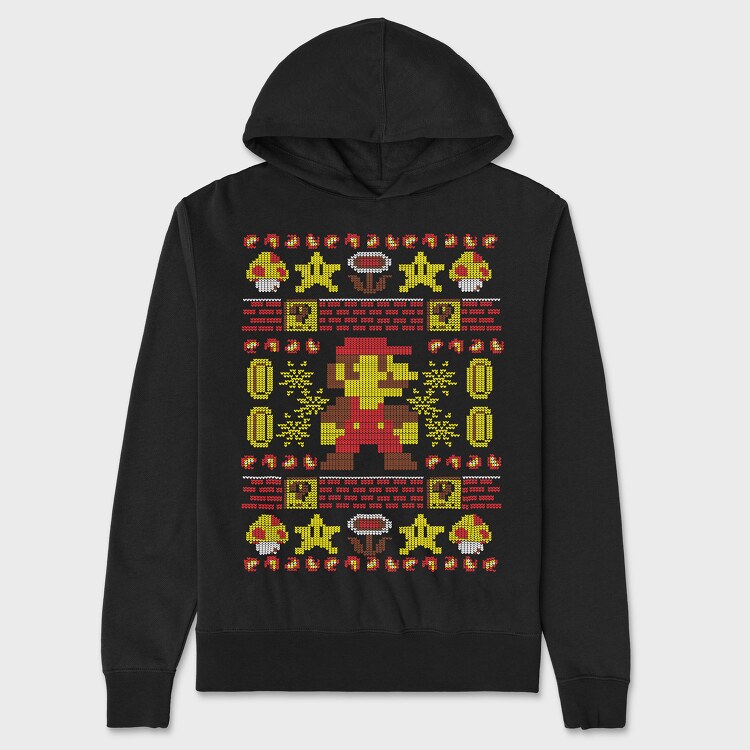 Super Mario 15, Unisex Men's Hoodie