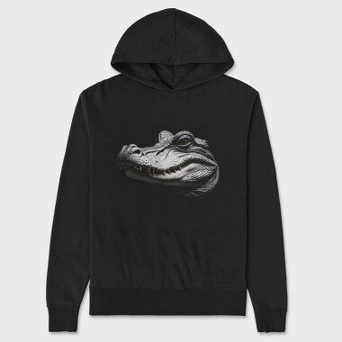 Alligator Graphic, Unisex Men's Hoodie