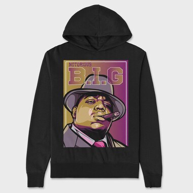 Notorious Big, Unisex Men's Hoodie
