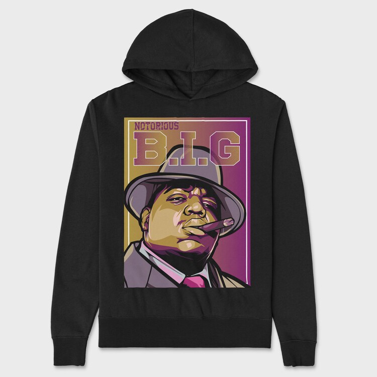 Notorious Big, Unisex Men's Hoodie