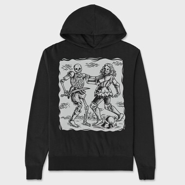 Dance Macabre, Unisex Men's Hoodie
