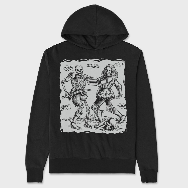 Dance Macabre, Unisex Men's Hoodie