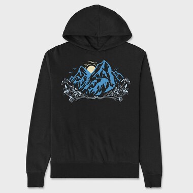 Alpes Flower Edelweiss, Unisex Men's Hoodie