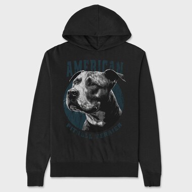 American Bull Terrier, Unisex Men's Hoodie